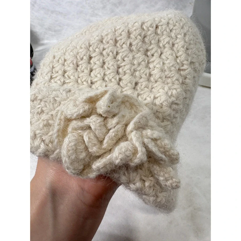 Handmade crochet beanie